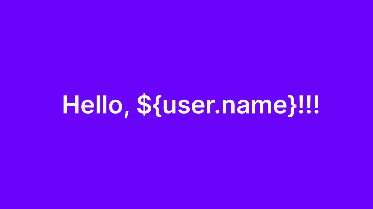 DevRail Express: personalization beyond hello user name